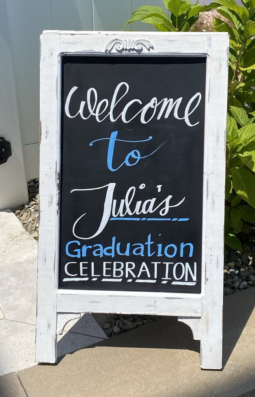 Custom Graduation Sign